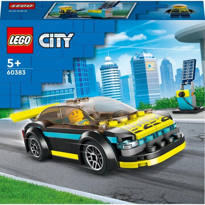 LEGO City 60383 Electric Sports Car, 95 pieces - Thumbnail 9