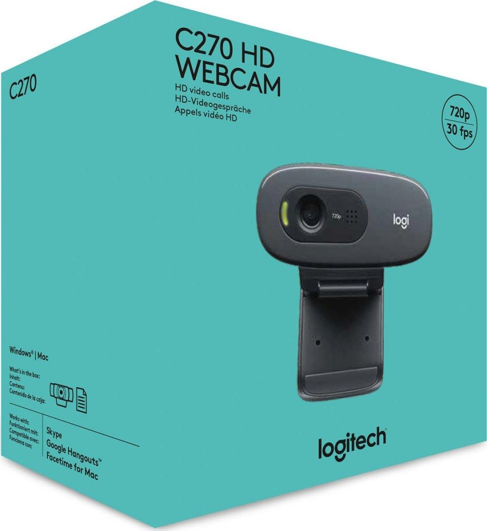 Logitech C270 Webcam HD - Thumbnail 7