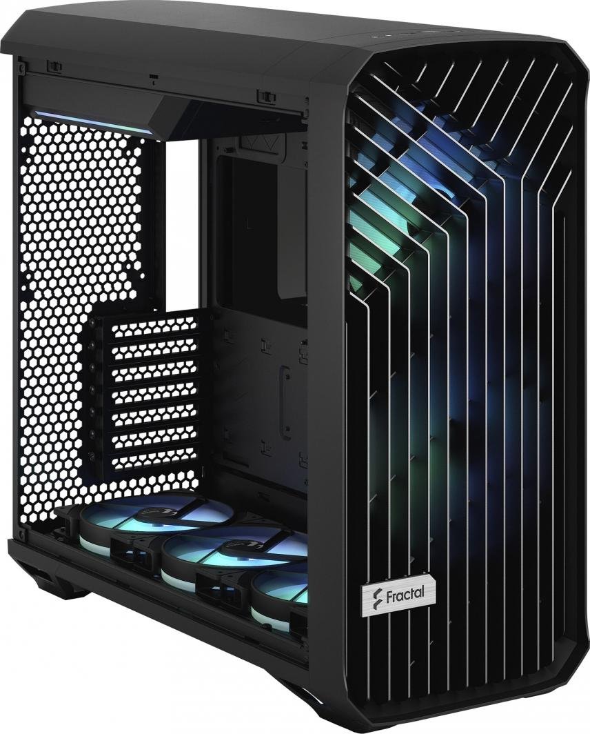 Fractal Design Torrent RGB TG Light Tinte Case, Black, Full Tower - Thumbnail 19