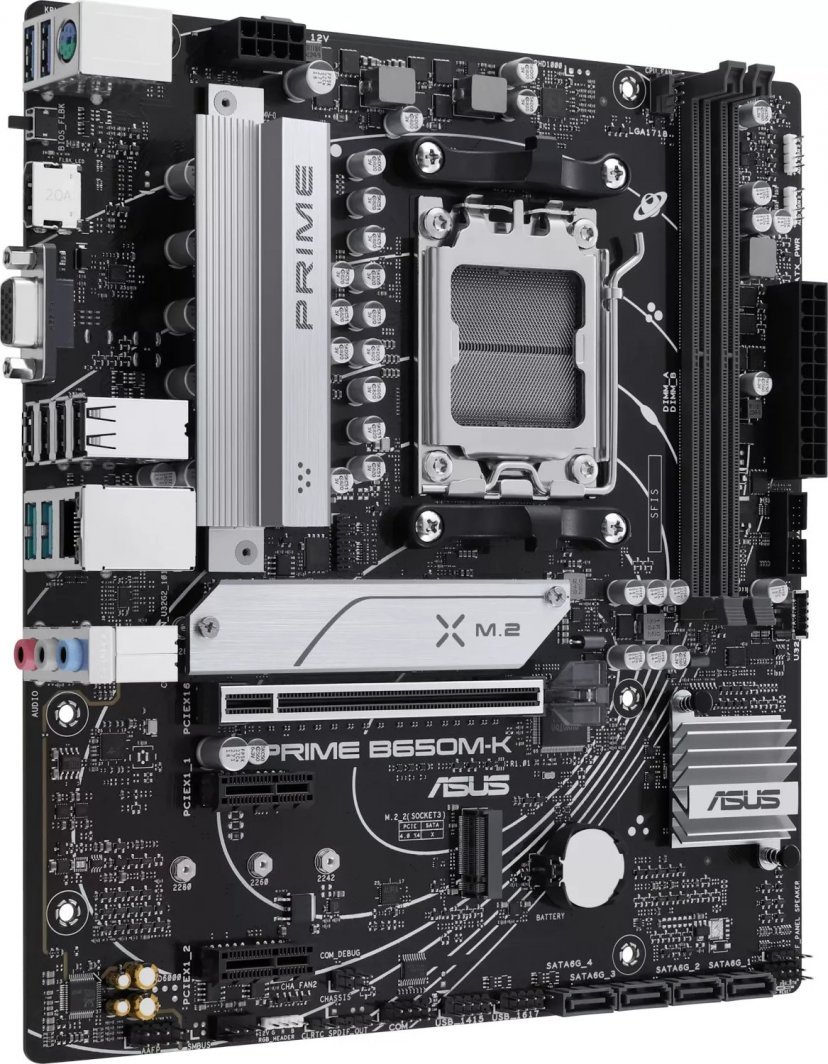 ASUS PRIME B650M-K Motherboard, 96GB - Thumbnail 4