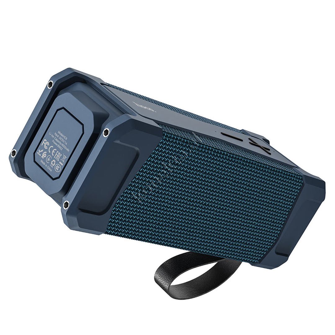HOCO Bluetooth Speaker with Microphone, USB Port, TF Card, AUX, Waterproof - Thumbnail 4
