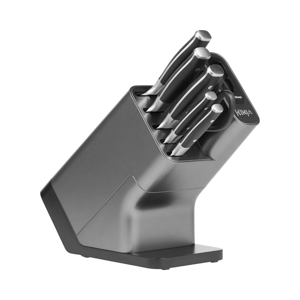 Ninja Foodi StaySharp Knife Block with Integrated Sharpener 6-Piece Set - Image 1