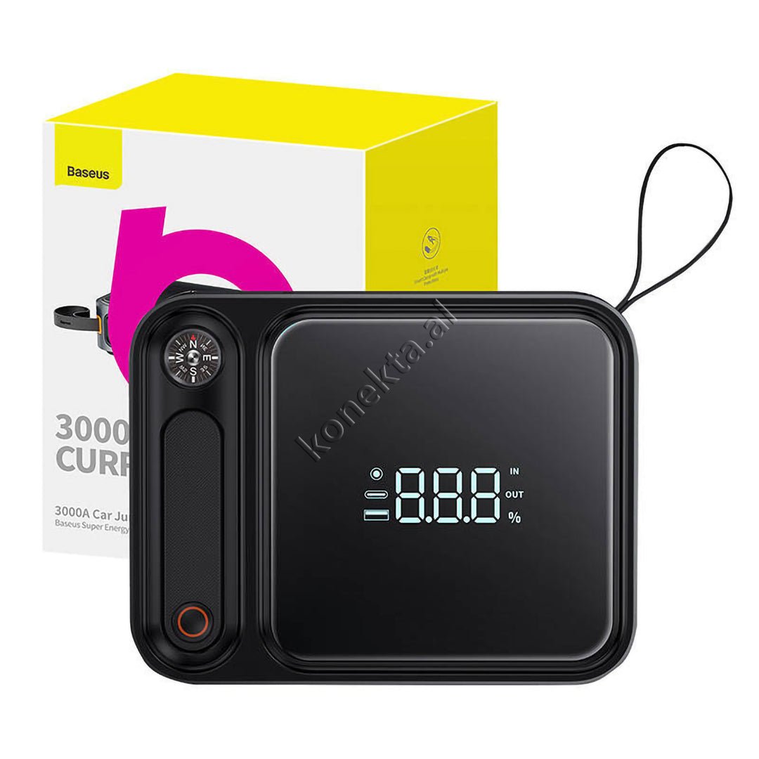 Baseus Multifunctional External Battery, 26800mAh, Black - Thumbnail 7