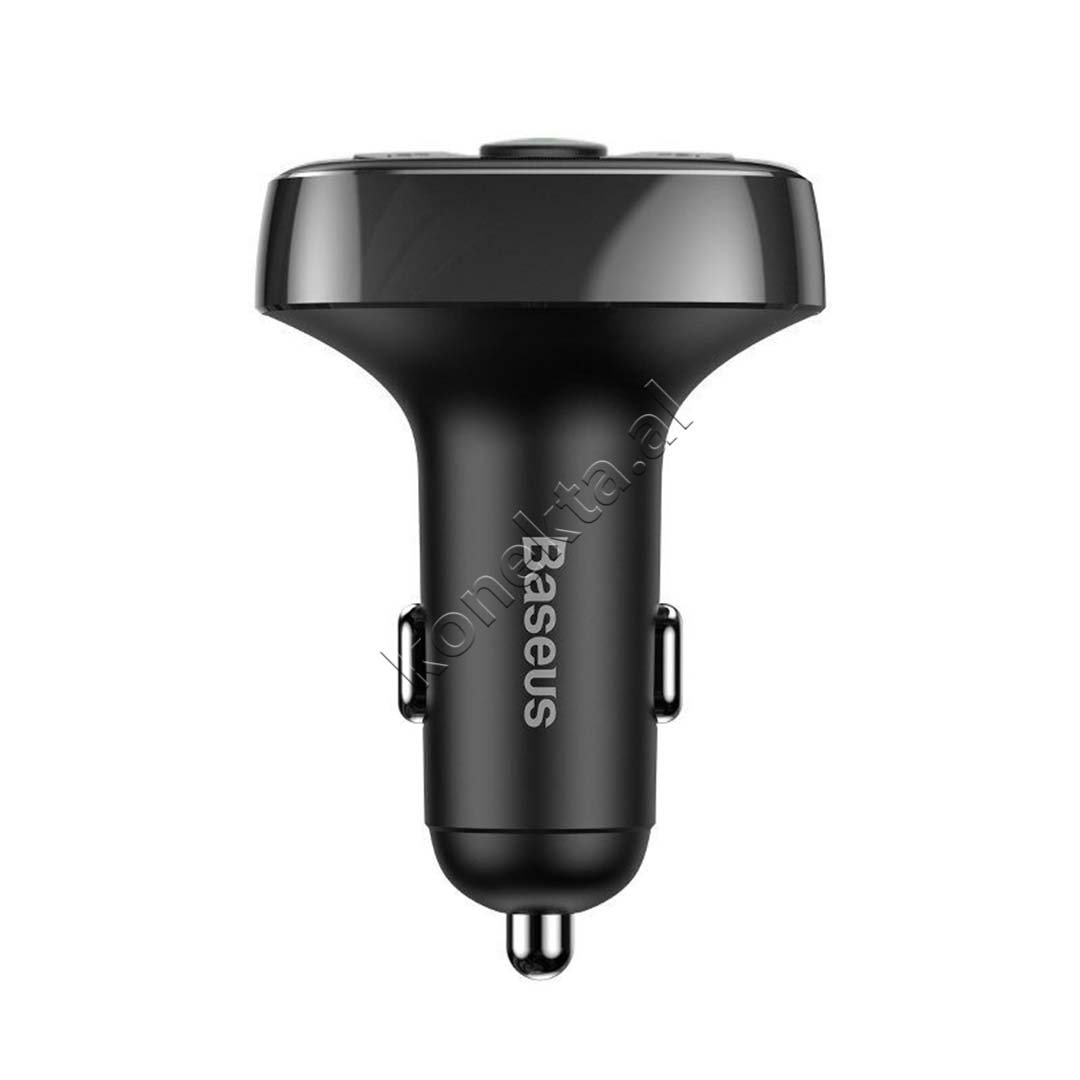 Baseus Car Bluetooth MP3 Adapter with 2 USB Ports and TF Card - Thumbnail 3