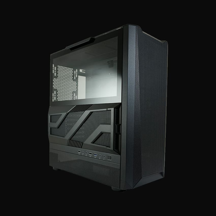 LC-900B-ON Midi-ATX Case, Black - Thumbnail 12