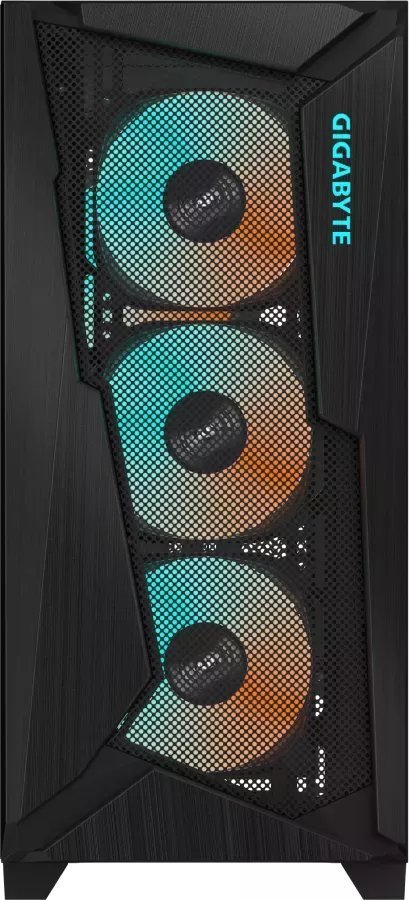 Gigabyte C301 Glass Case, Black, Midi Tower - Thumbnail 5