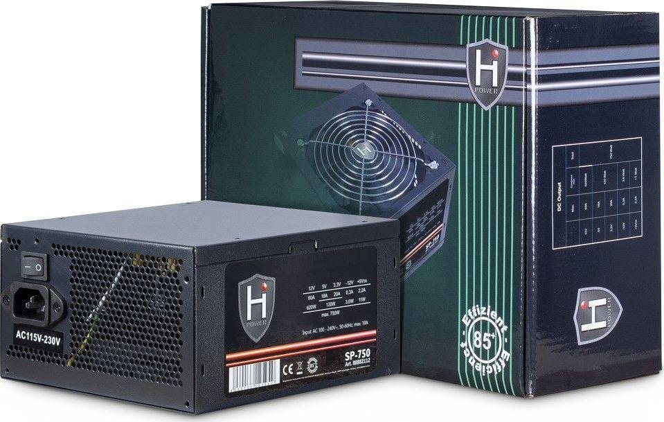 Inter-Tech HiPower SP-750 Power Supply, 750W, ATX - Thumbnail 3