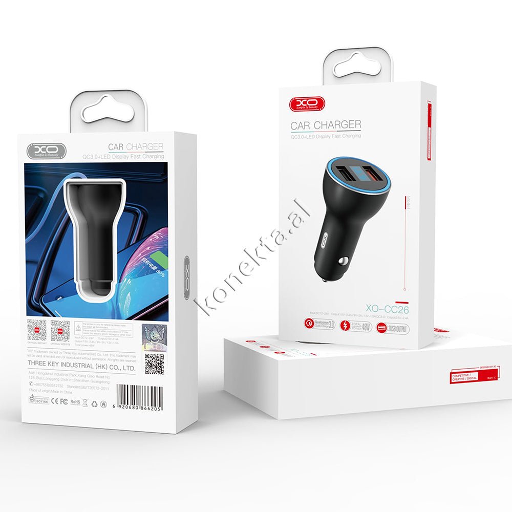 XO Adaptor Karikimi, E Zeze, Dy Porta QC 3.0 - Thumbnail 6