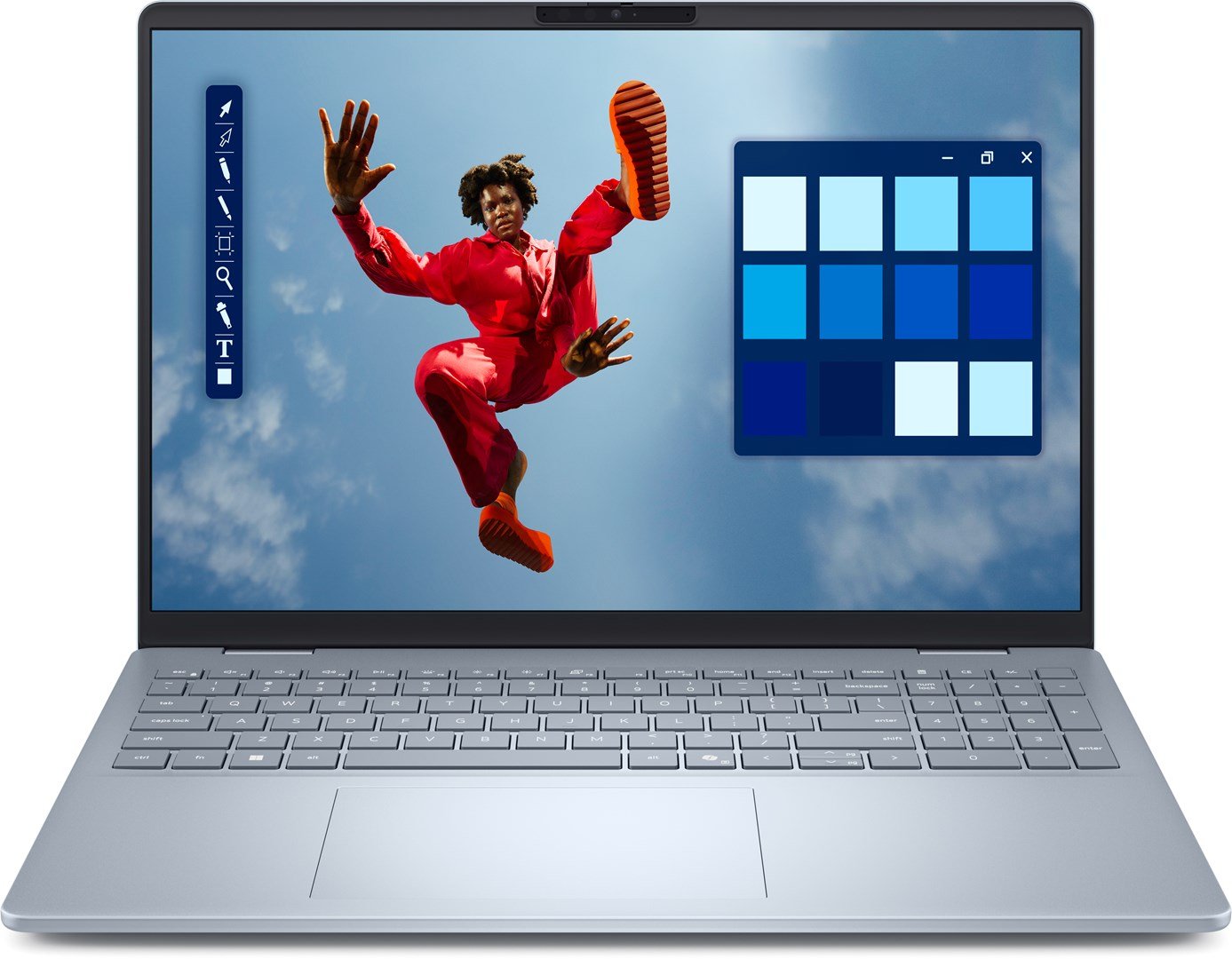 Dell 16 Plus Laptop, 16", Intel Core Ultra 7, Touchscreen, 32 GB LPDDR5x-SDRAM, 1 TB SSD, Blue - Image 1