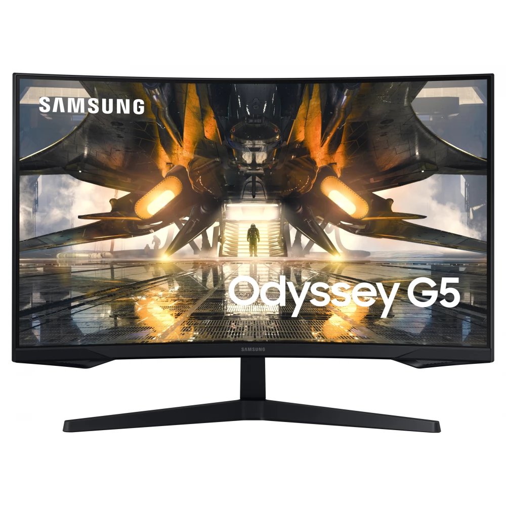 Samsung Odyssey G5 Monitor, 32" Curved - Image 1