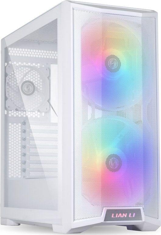 Lian Li LANCOOL 215 ARGB Case, White, Midi Tower - Image 1