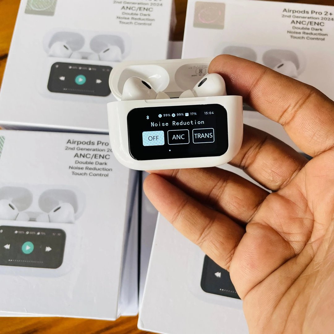 Airpods ANC/ENC Earbuds, White, Touch Screen - Thumbnail 10