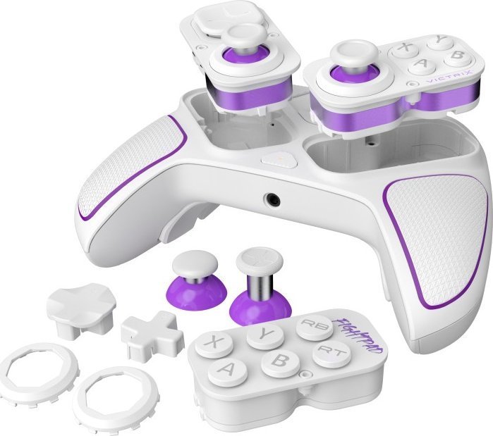Victrix XS Pad Controller, Wireless / Me Kablllo, White - Thumbnail 4