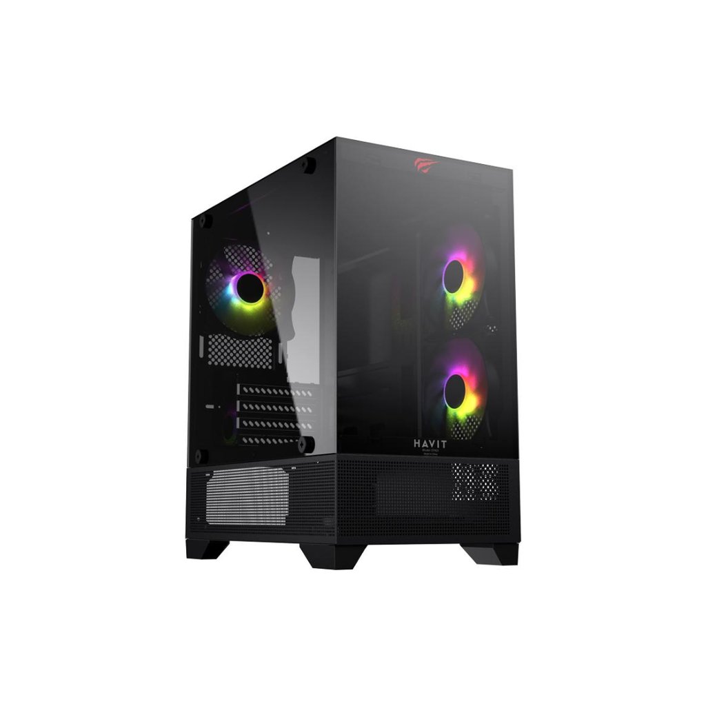 Custom Gaming PC, CF923 Case, 700W PSU, B760M Motherboard, 16GB RAM, 1TB NVMe, Intel Core i5-12400F, Pure Rock Slim 2 Cooler, RTX 4060 8GB - Image 1