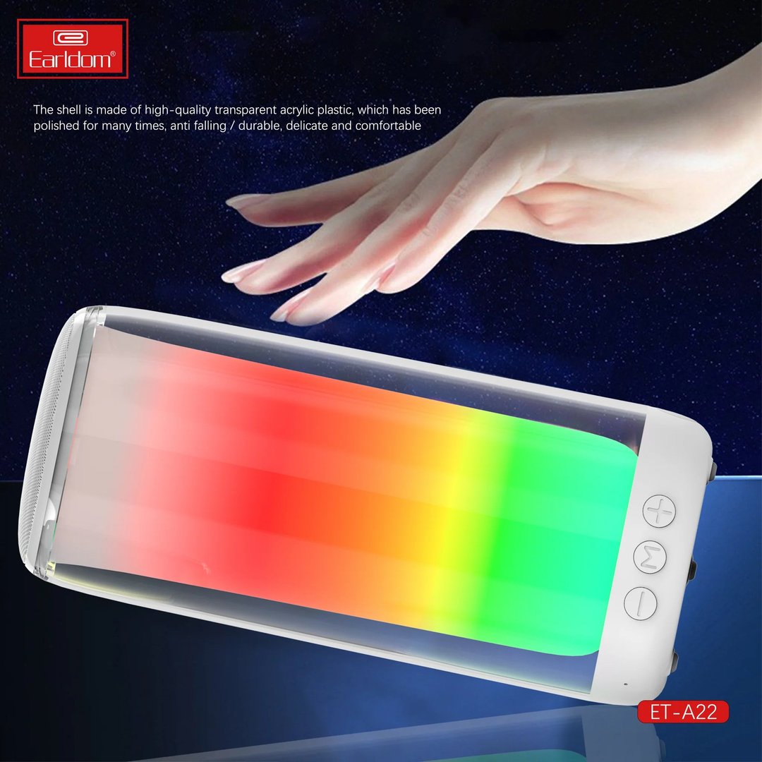 Earldom A22 RGB Speaker, White - Thumbnail 7