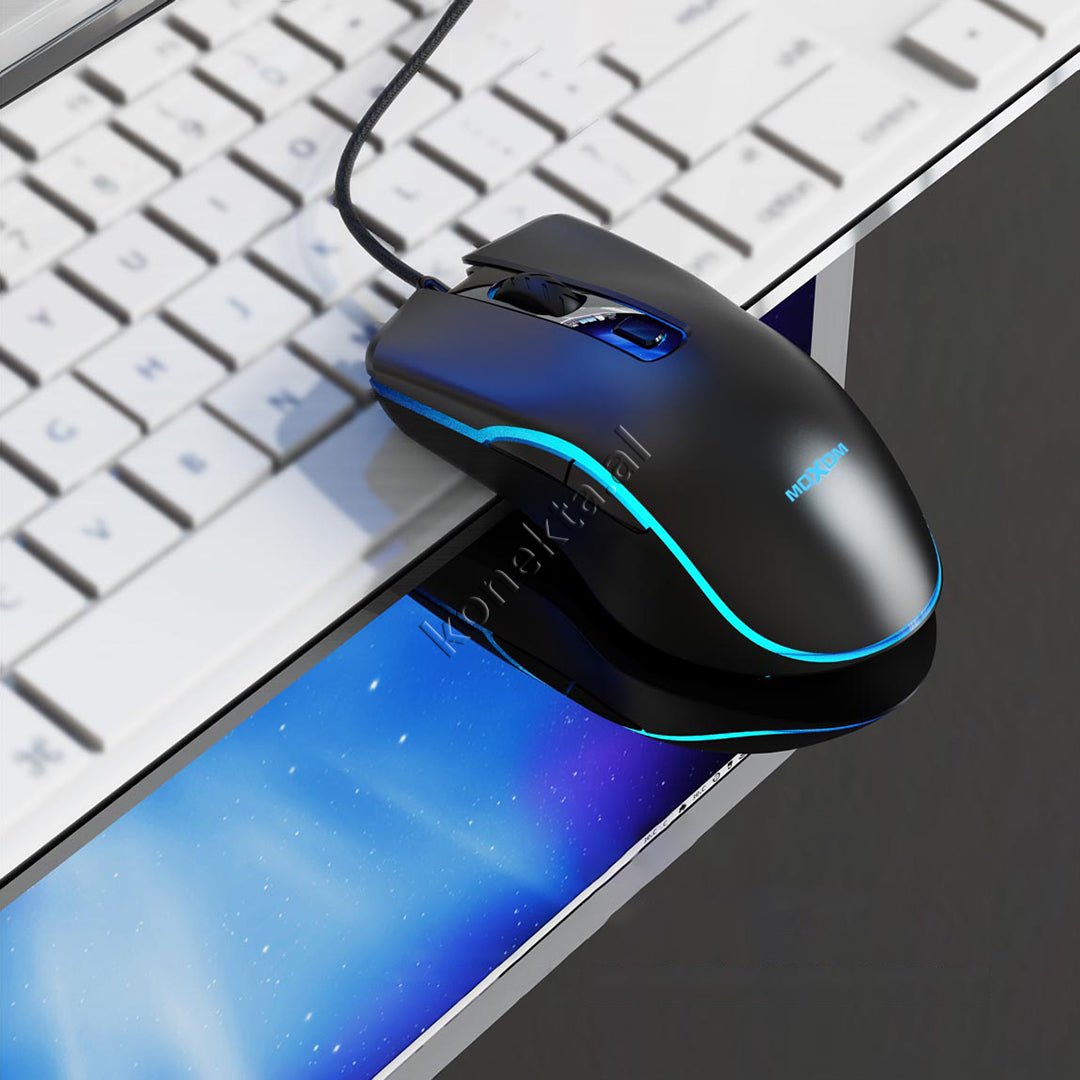 Moxom MX-MS10 Mouse, Black - Thumbnail 4