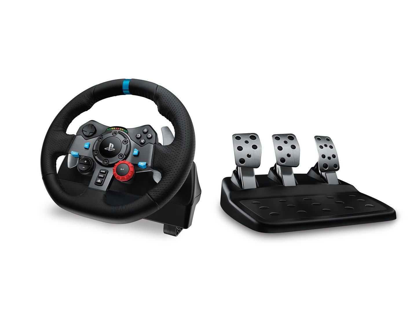 Logitech G G29 Gaming Wheel and Pedals, Black - Thumbnail 6