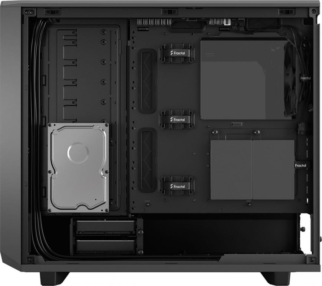 Fractal Design Meshify 2 TG Light Tint Case, Grey, Midi Tower - Thumbnail 14