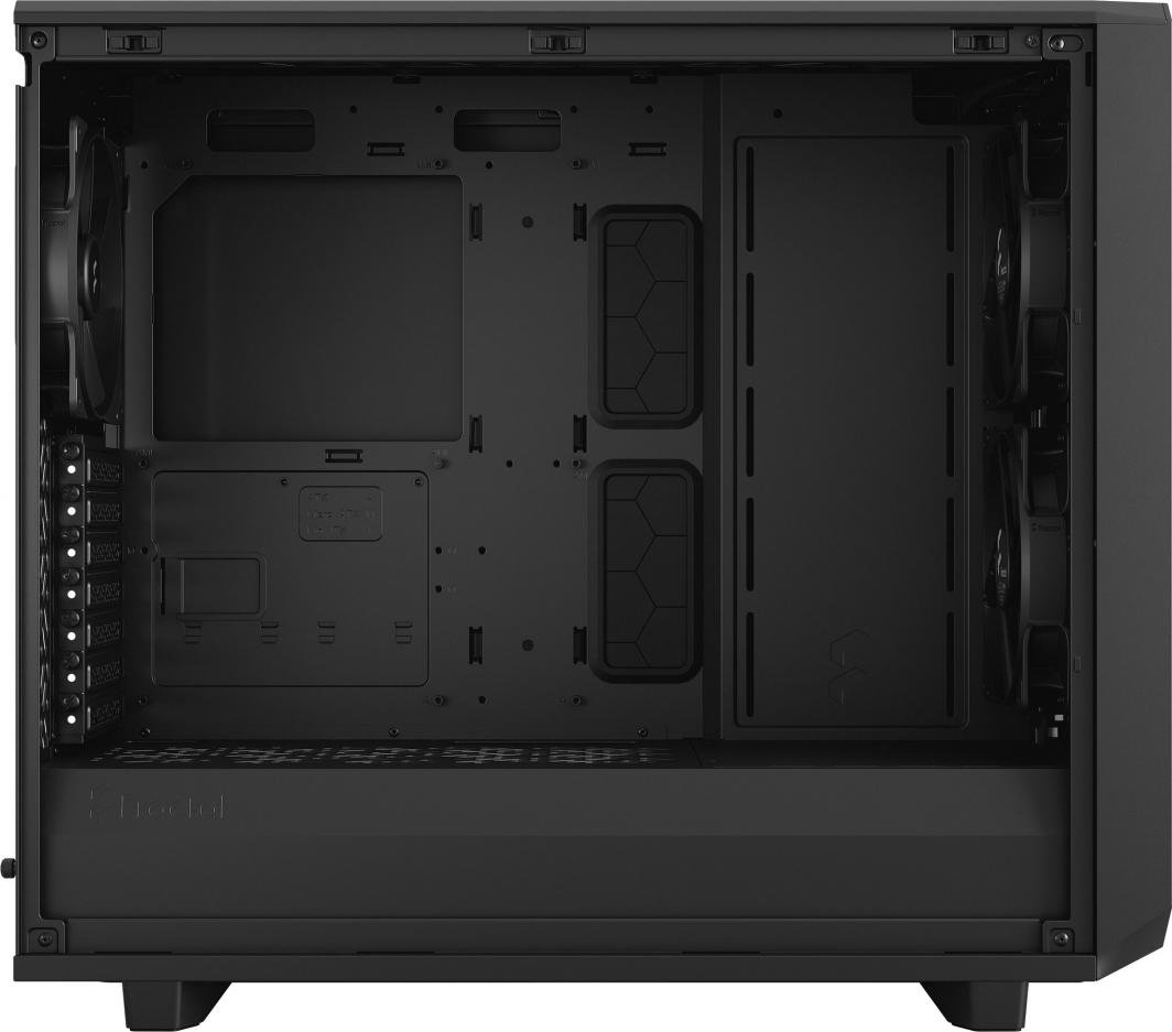 Fractal Design Meshify 2 Lite TG Light Tint Case, Midi Tower - Thumbnail 5