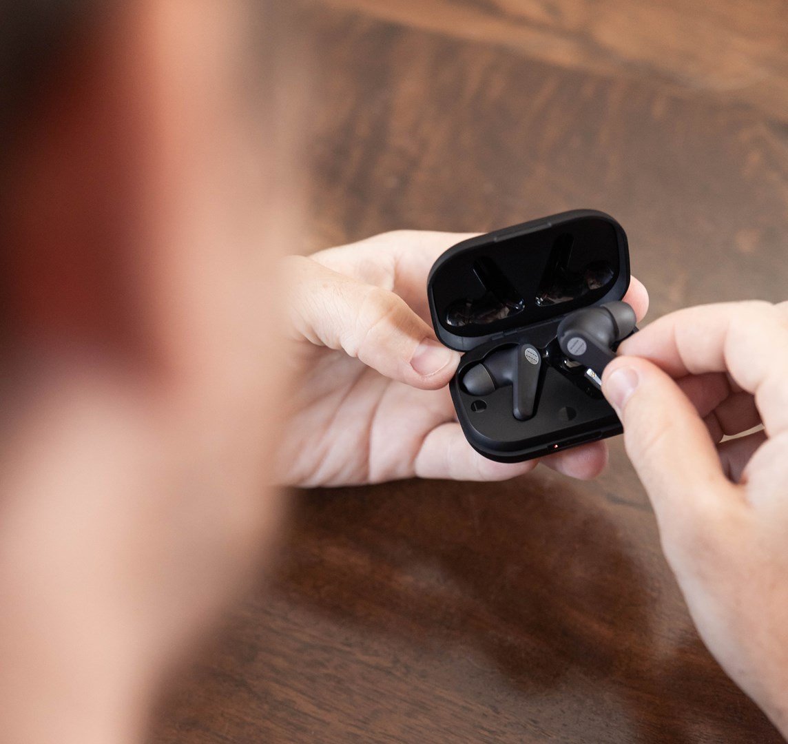 Our Pure Planet Signature Earbuds, Wireless, Black - Thumbnail 13