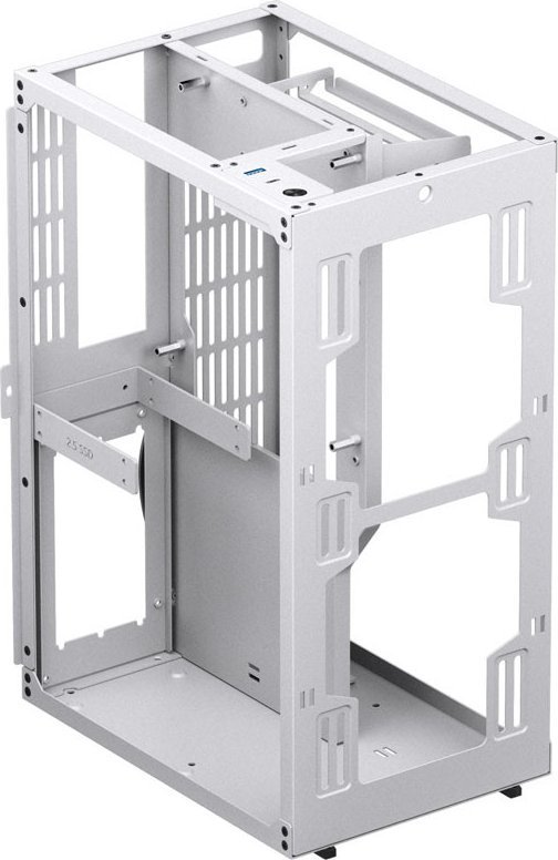 Jonsbo VR3 Case, White, Mini Tower - Thumbnail 5