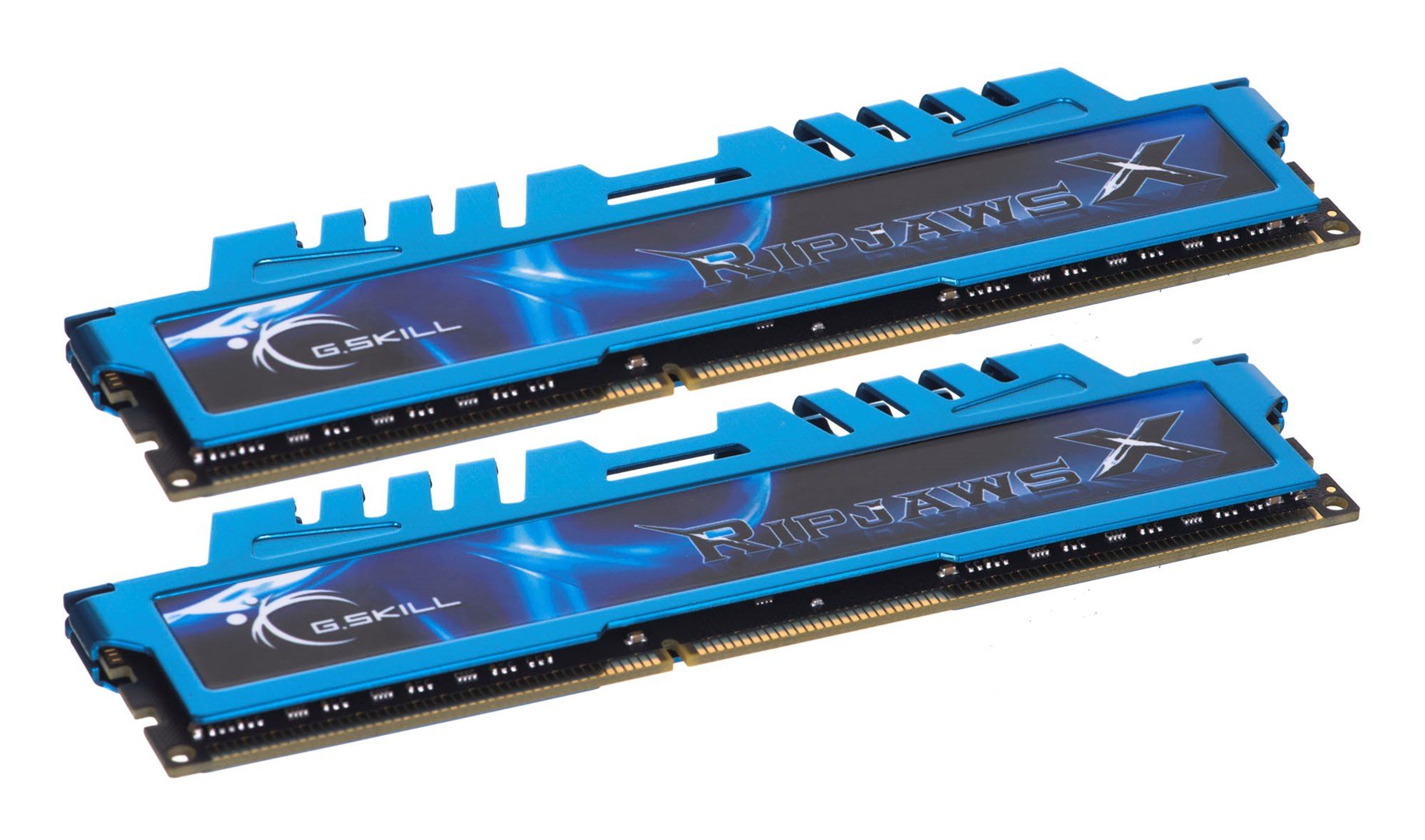 G.Skill Ripjaws X RAM, DDR3, 16GB, 1600 MHz, CL9, Blue - Thumbnail 3