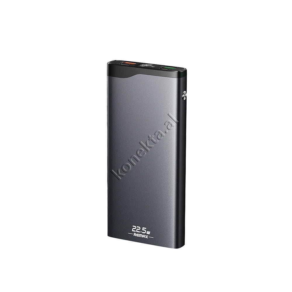 Remax 10000mah External Battery, Black, 3 Ports - Image 1