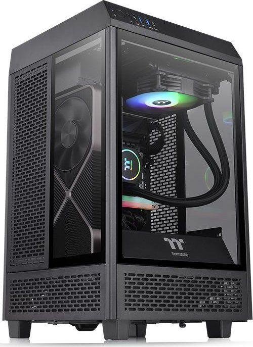 Thermaltake The Tower 100 Mini Case, Mini Tower - Thumbnail 2