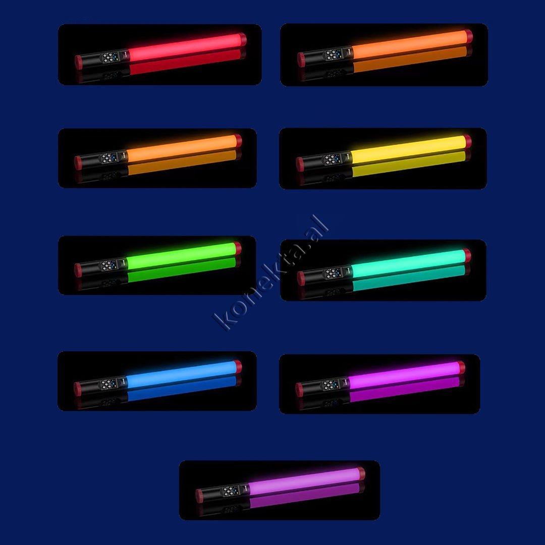 tjetertjeter Llambe Dore LED RGB Portative Per Foto dhe Video - Thumbnail 6