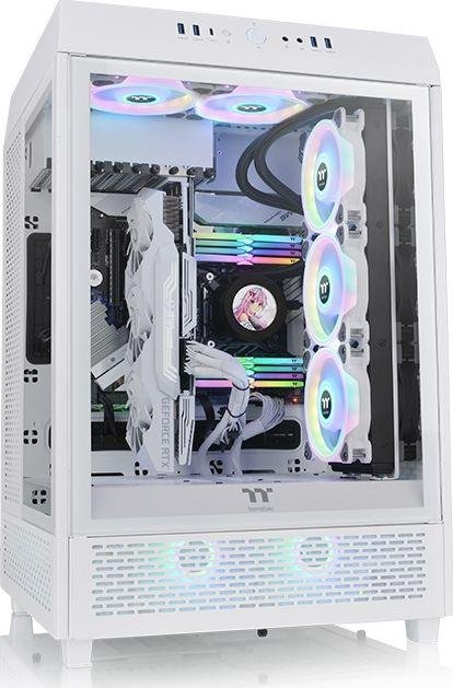 Thermaltake The Tower 500 Snow Case, Mini Tower - Thumbnail 2
