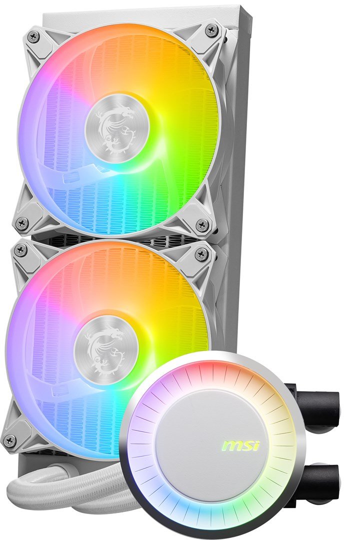 MSI MAG CoreLiquid E240 Ftohës, 277x119mm, i bardhë - Thumbnail 7