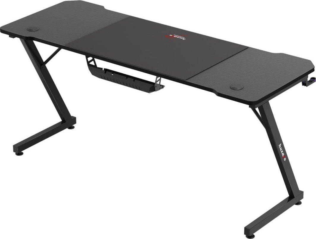 Huzaro Hero 4.8 Gaming Table, 160x60cm, Black - Thumbnail 4