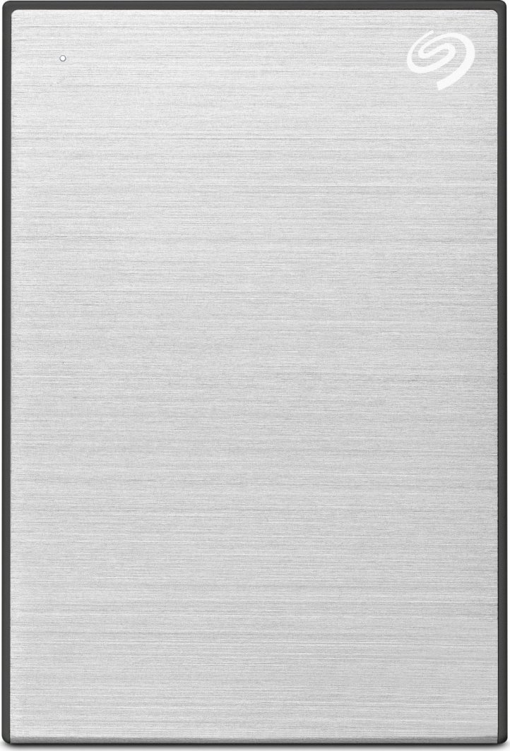 Seagate One Touch External Hard Drive, 4TB, Silver - Image 1