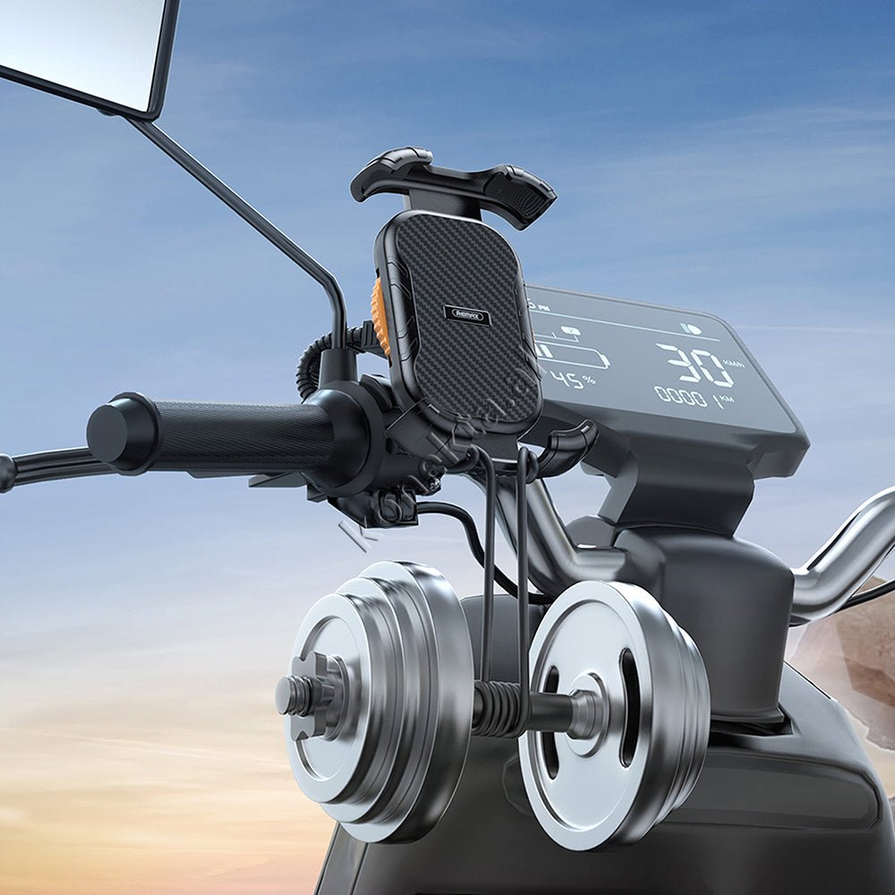 REMAX Mbajtese Celulari Per Biciklete Ose Motor, E Zeze - Thumbnail 9