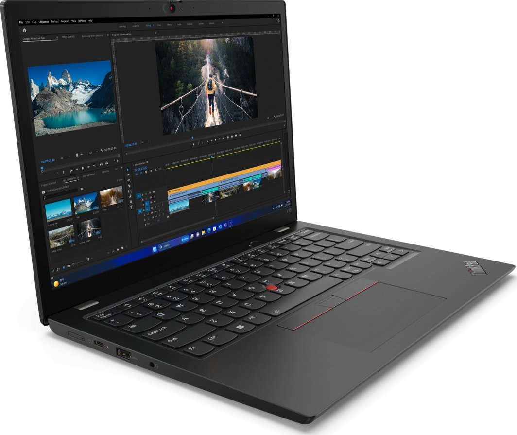 Lenovo ThinkPad L13 Laptop, 13.3", Intel Core Ultra 5 125U, 16 GB RAM, 512 GB SSD, Windows 11 Pro, Black - Thumbnail 7
