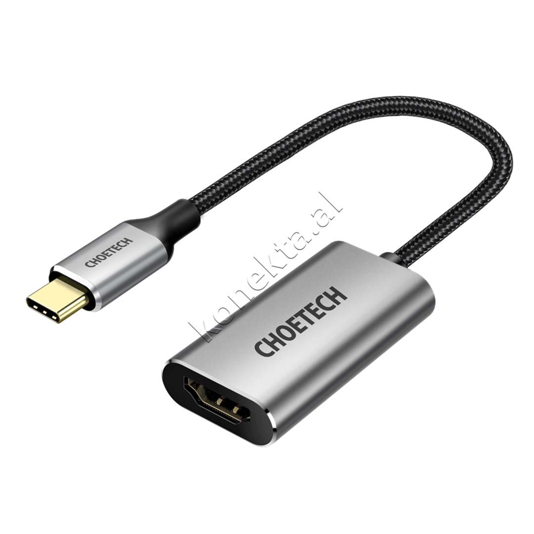 Choetech Type-C to HDMI Adapter, 4K UHD, 20cm - Image 1
