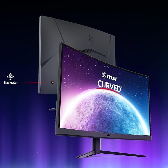 MSI Gaming G27CQ4 E2 Monitor, 27" Curved - Thumbnail 3