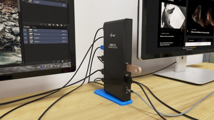 I-Tec USB Docking Station USB 3.0/USB-C Dual HDMI - Thumbnail 7
