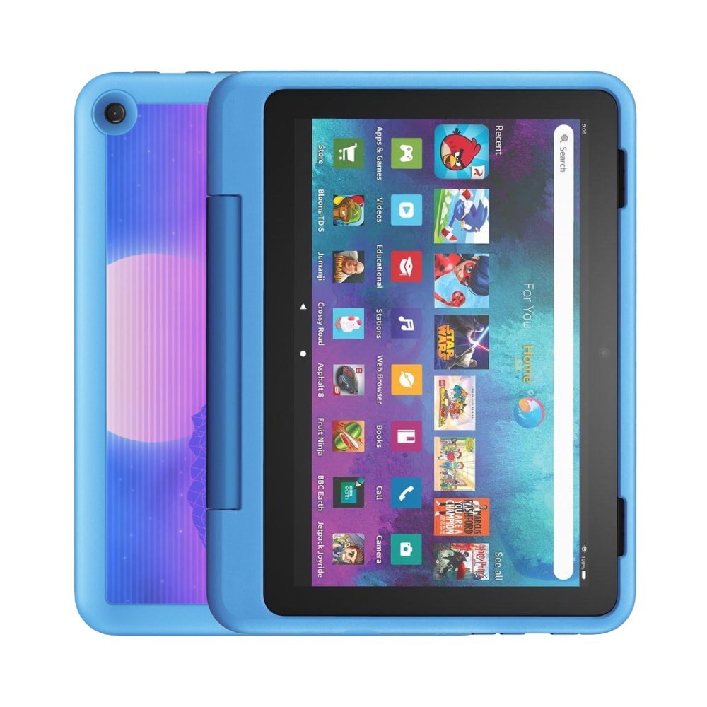 Amazon Fire HD 8 Kids Pro Tablet, Cyber Blue - Image 1
