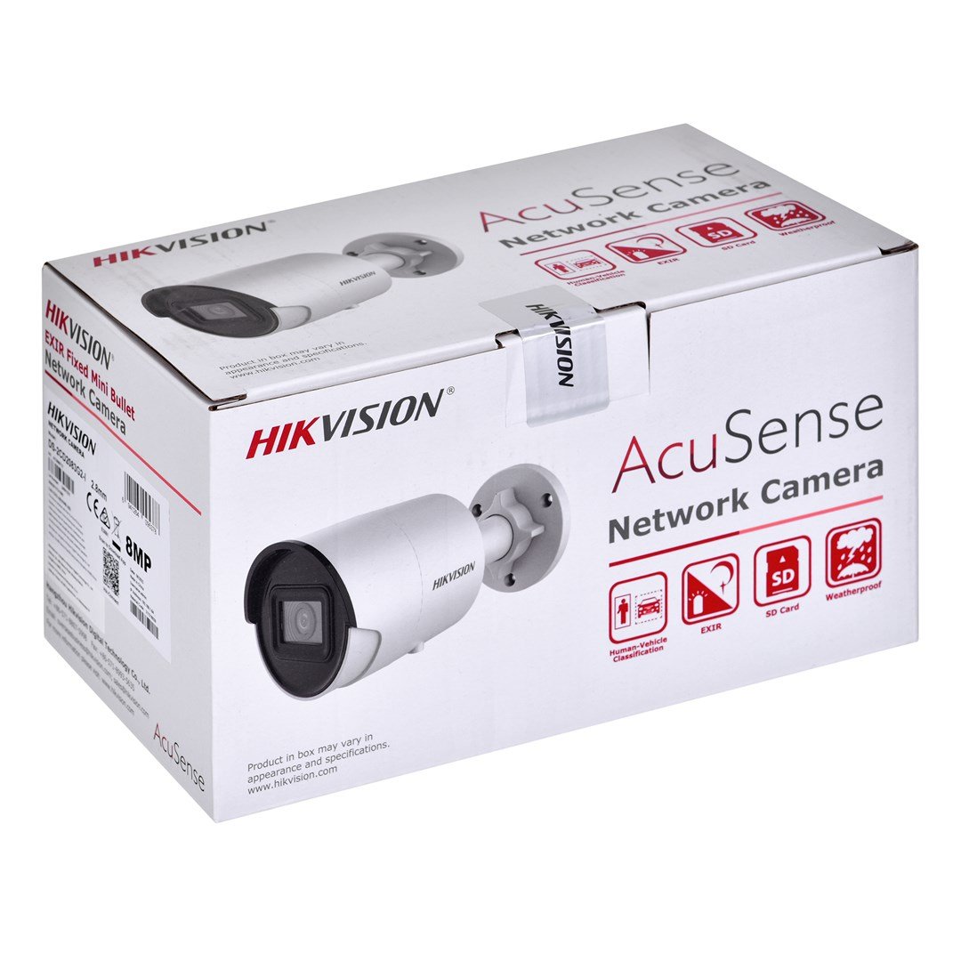 Hikvision DS-2CD2083G2-I Kamera, 8 MP, 3840 x 2160, Me detektim të lëvizjes, E bardhë - Thumbnail 7