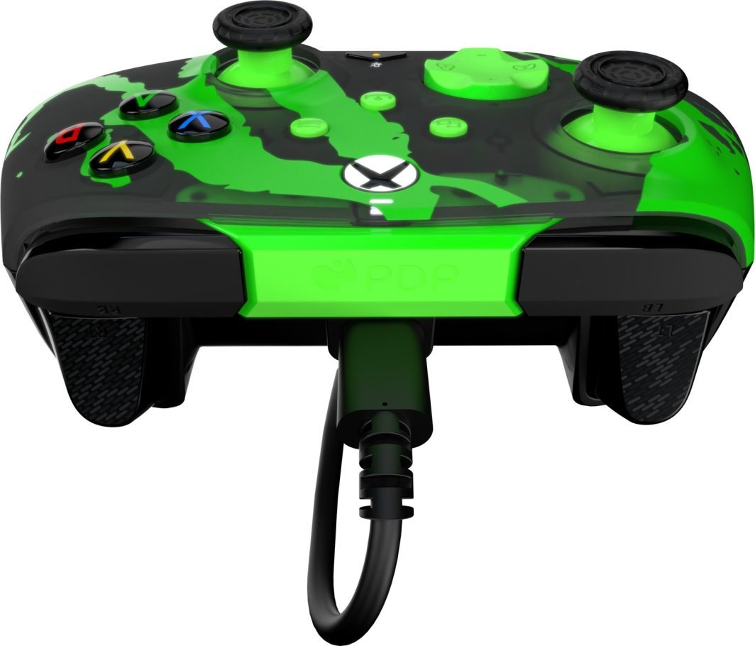 PDP XS Rematch Controller, Wired, Black / Green - Thumbnail 15