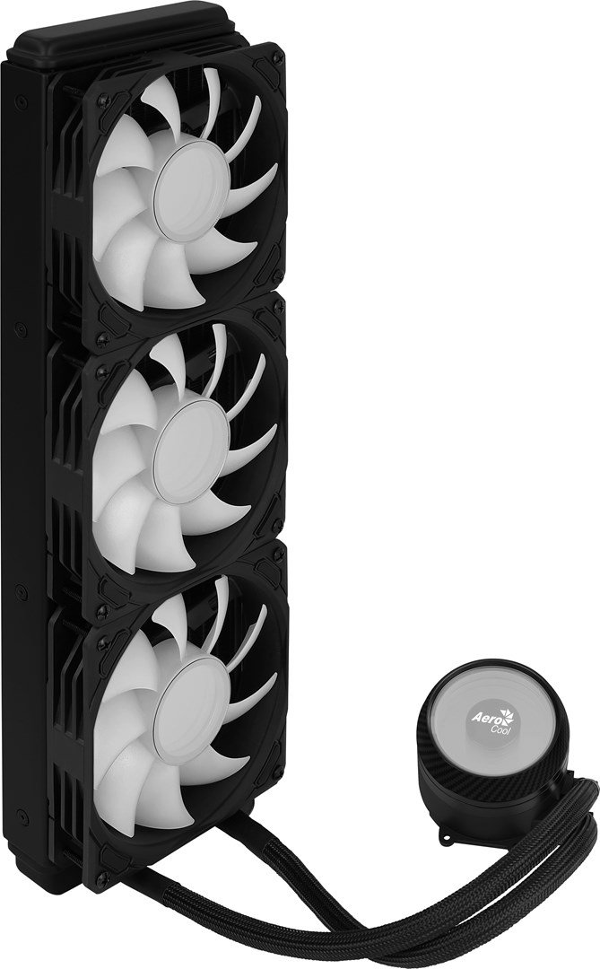 Aerocool PGS Mirage L360 ARGB Water Cooler, 394mm, 550W TDP, Black - Thumbnail 4