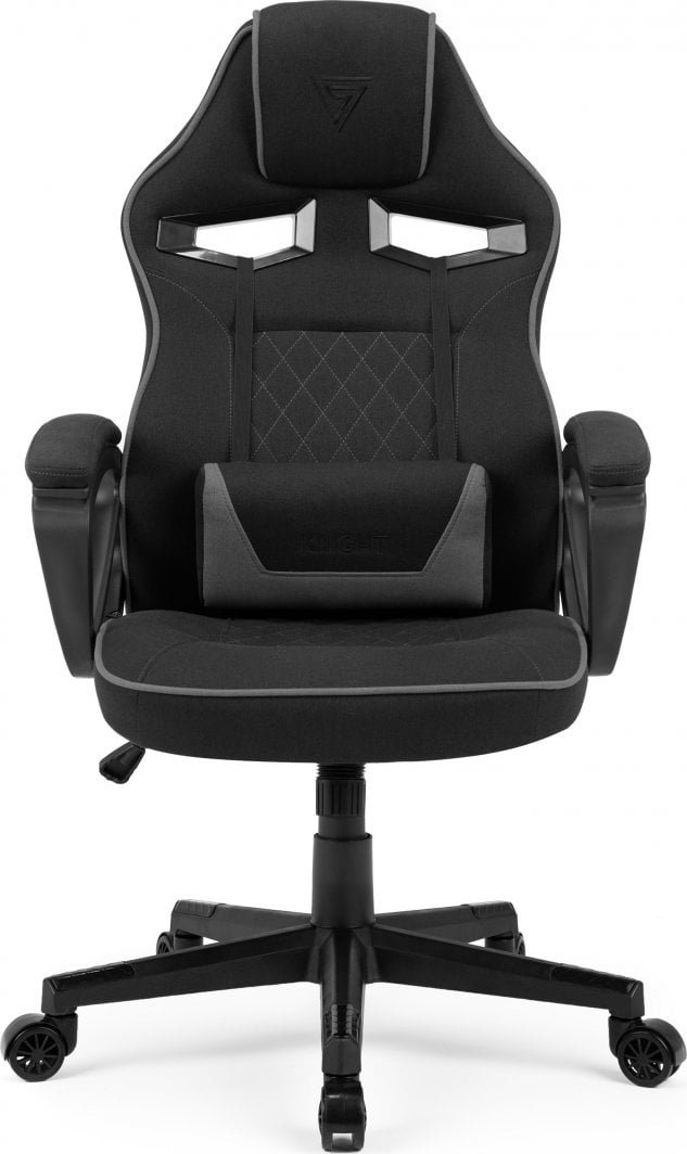 Sense7 Knight Chair, Black/Grey - Thumbnail 2