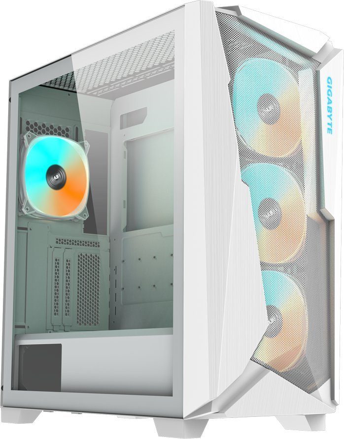 Gigabyte C301 Case Glass White V2, Midi Tower - Image 1