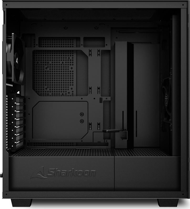 Sharkoon Rebel C50 Case, Black, Midi Tower - Thumbnail 5