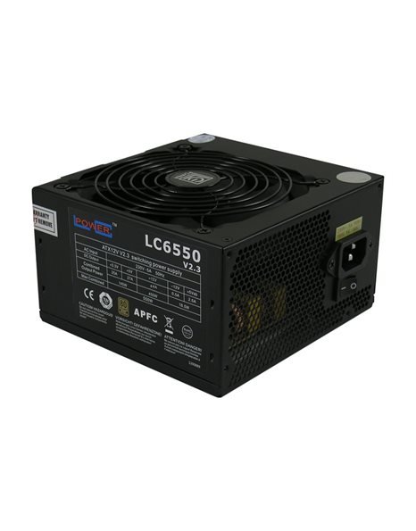 LC6550 V2.3 Power Supply 80 PLUS Bronze 550W ATX, 120mm fan - Thumbnail 2