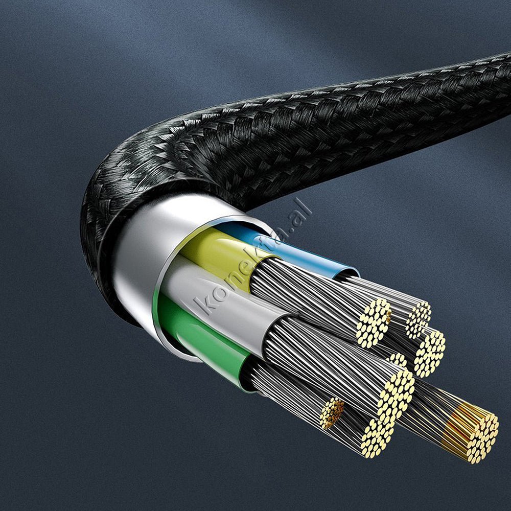 Baseus 2 Ne 1 Type-C Dhe Adaptor Laptopi Lenovo Cable, 100W, 2m, Black - Thumbnail 14