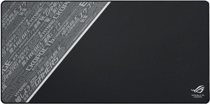 ASUS ROG Sheath Mousepad, Black/Grey - Image 1