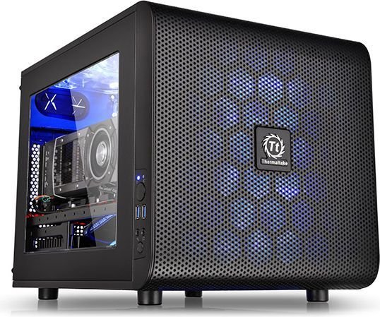 Thermaltake Core V21 Case, Cube Tower - Thumbnail 4