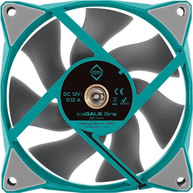 Iceberg IceGALE Xtra Cooler, 80 mm, Green - Thumbnail 3